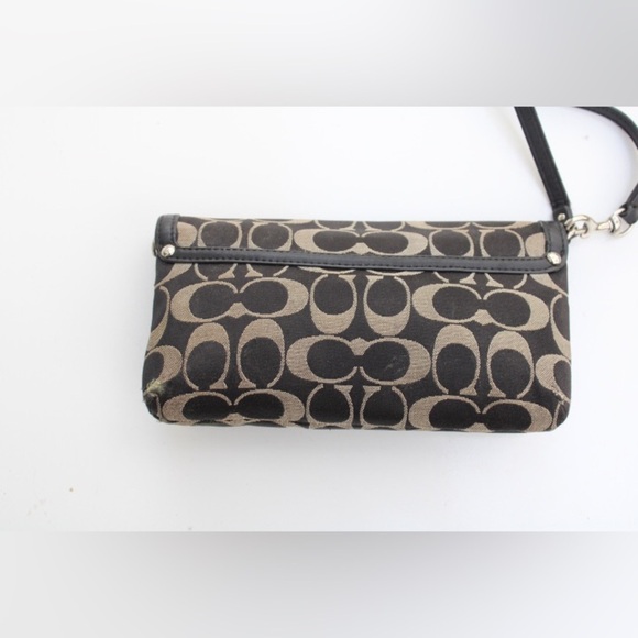 Coach signature logo hand bag/wristlet - Picture 13 of 13